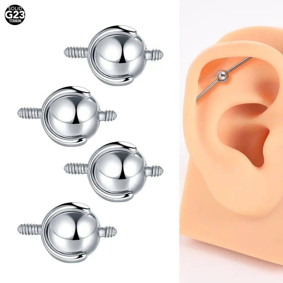 Body Jewelry Replacement Ball - Internamente Rosca Girando Bola de Substituição,