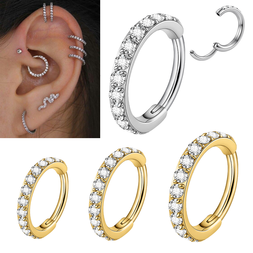 Body Piercing Quality Jewelry - 1PC Brinco de Aço Inoxidável 316L