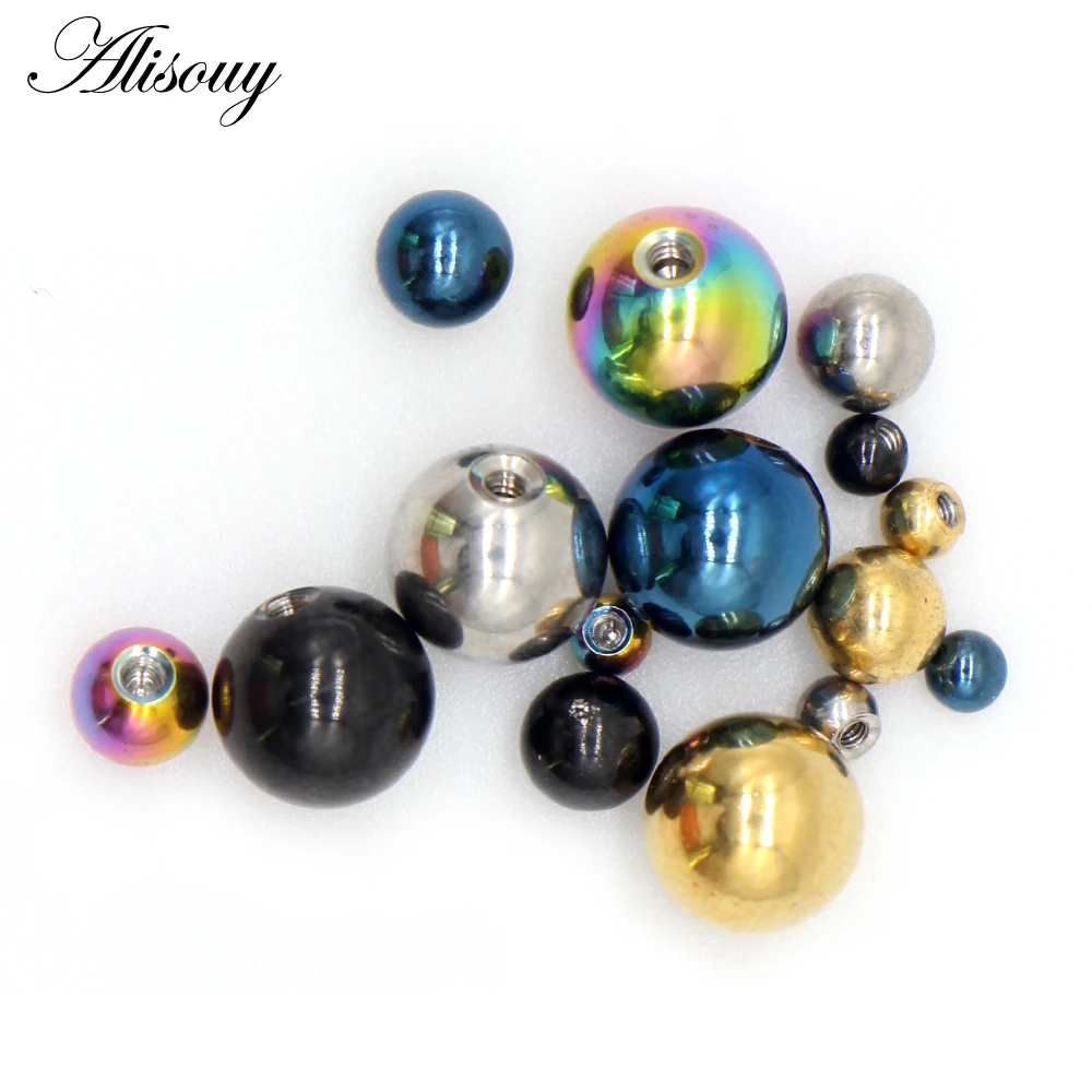 Body Jewelry Replacement Ball - Alisouy 10 peças/lote bolas de substituição