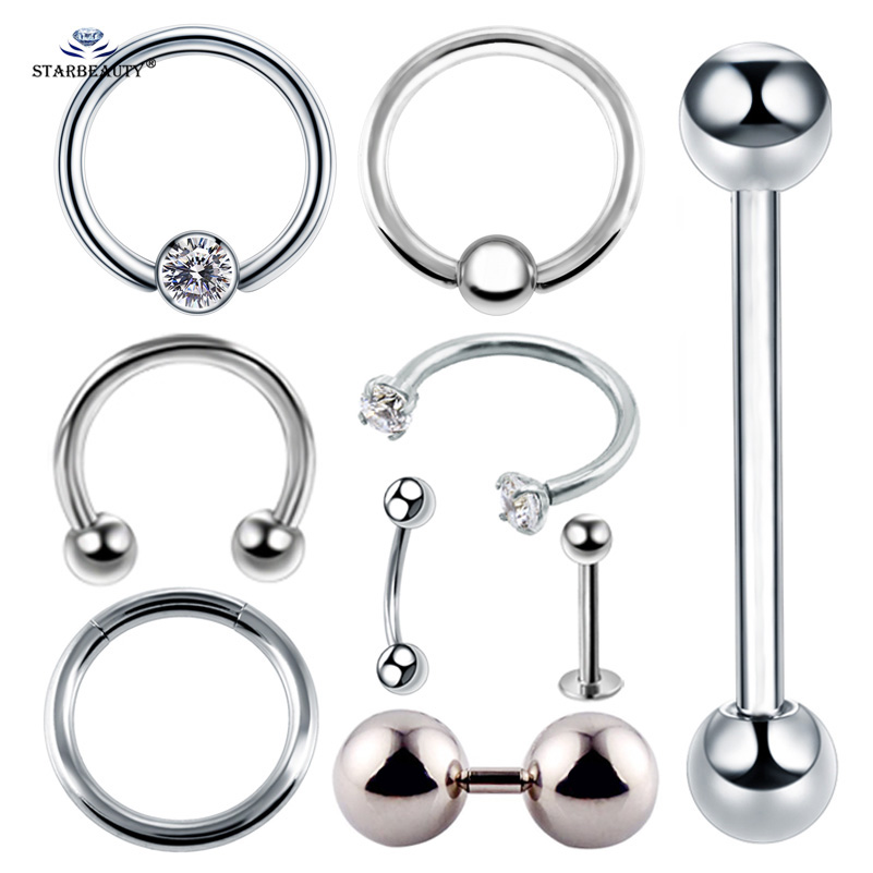 Body Jewelry Vch - Multipurpose BCR Face Piercing, Helix Nose