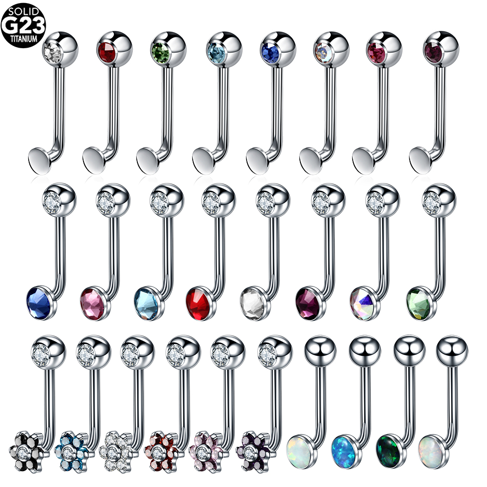 Body Jewelry Vch - 1 peça piercings de capuz vertical