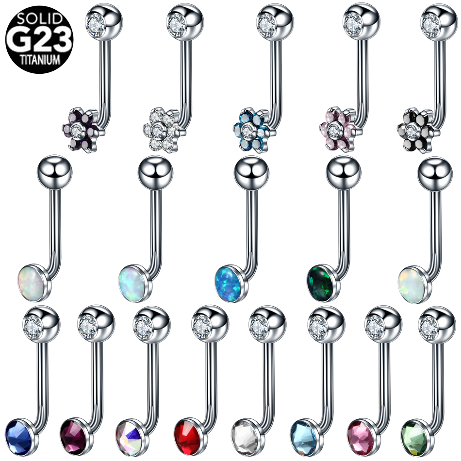 Body Jewelry Vch - 1 peça piercings de capuz vertical