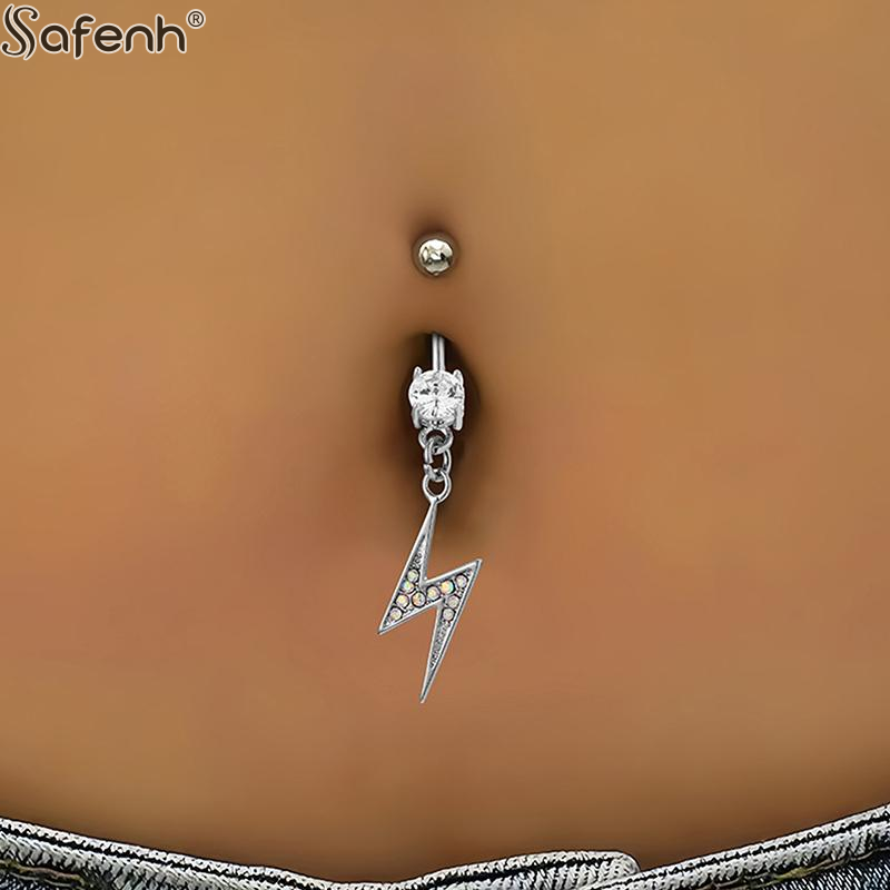 Body Piercing Quality Jewelry - 1 peça Piercing de Umbigo de