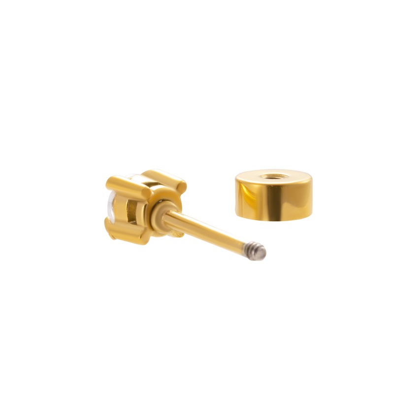 G23 Titânio Grau Implante, Top - Flat Back Labret Stud avaliação e preço