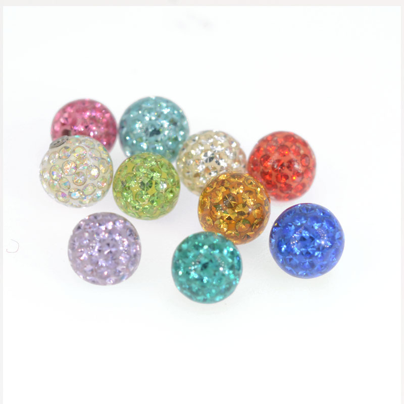10 peças 16g e 14g 3-5mm língu - Body Jewelry Replacement Ball avaliação e preço