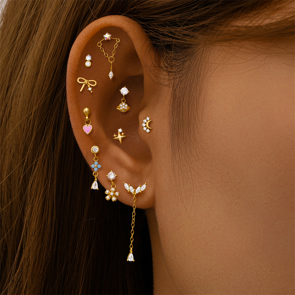 Aide coração bola redonda plan - Tragus Flat Back avaliação e preço