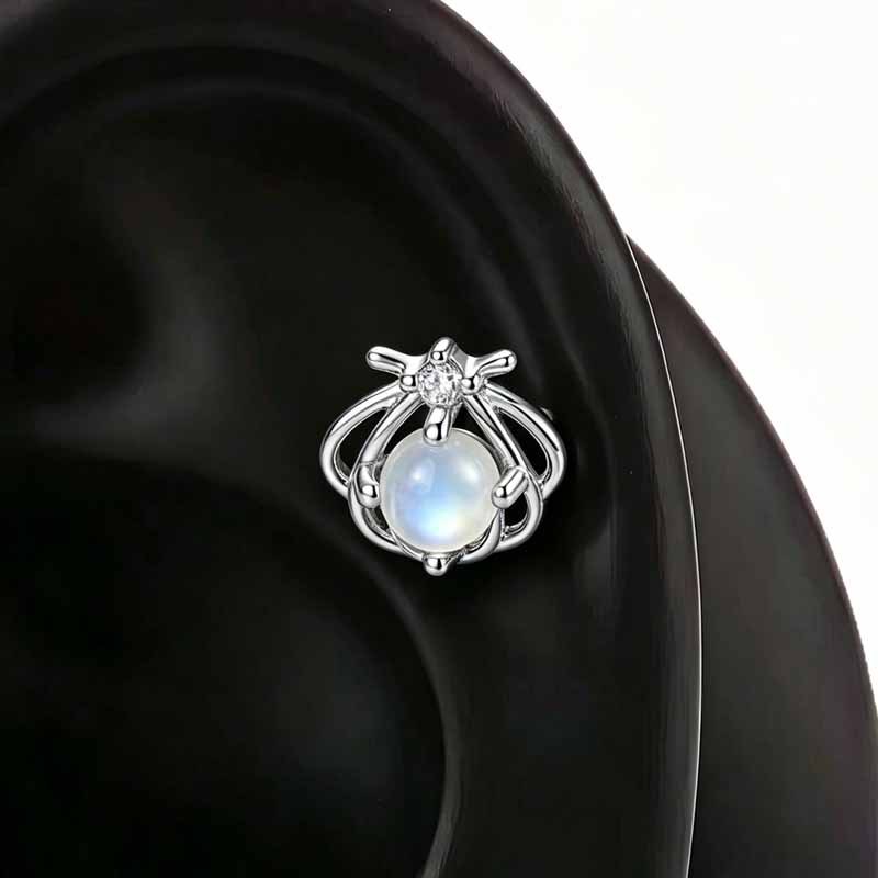 1PC Brinco Hipoalergênico de C - Tragus Flat Back avaliação e preço