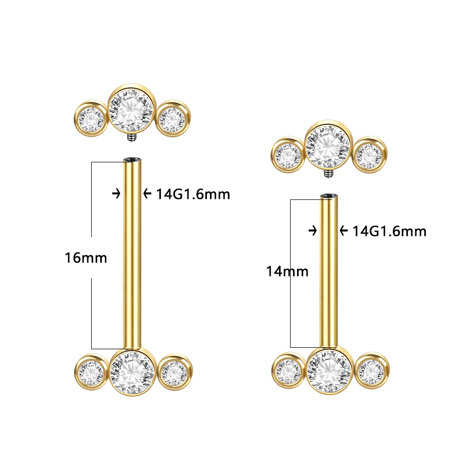 1/5 pçs g23 titânio pierc cor  - Body Jewelry Changing Kit avaliação e preço