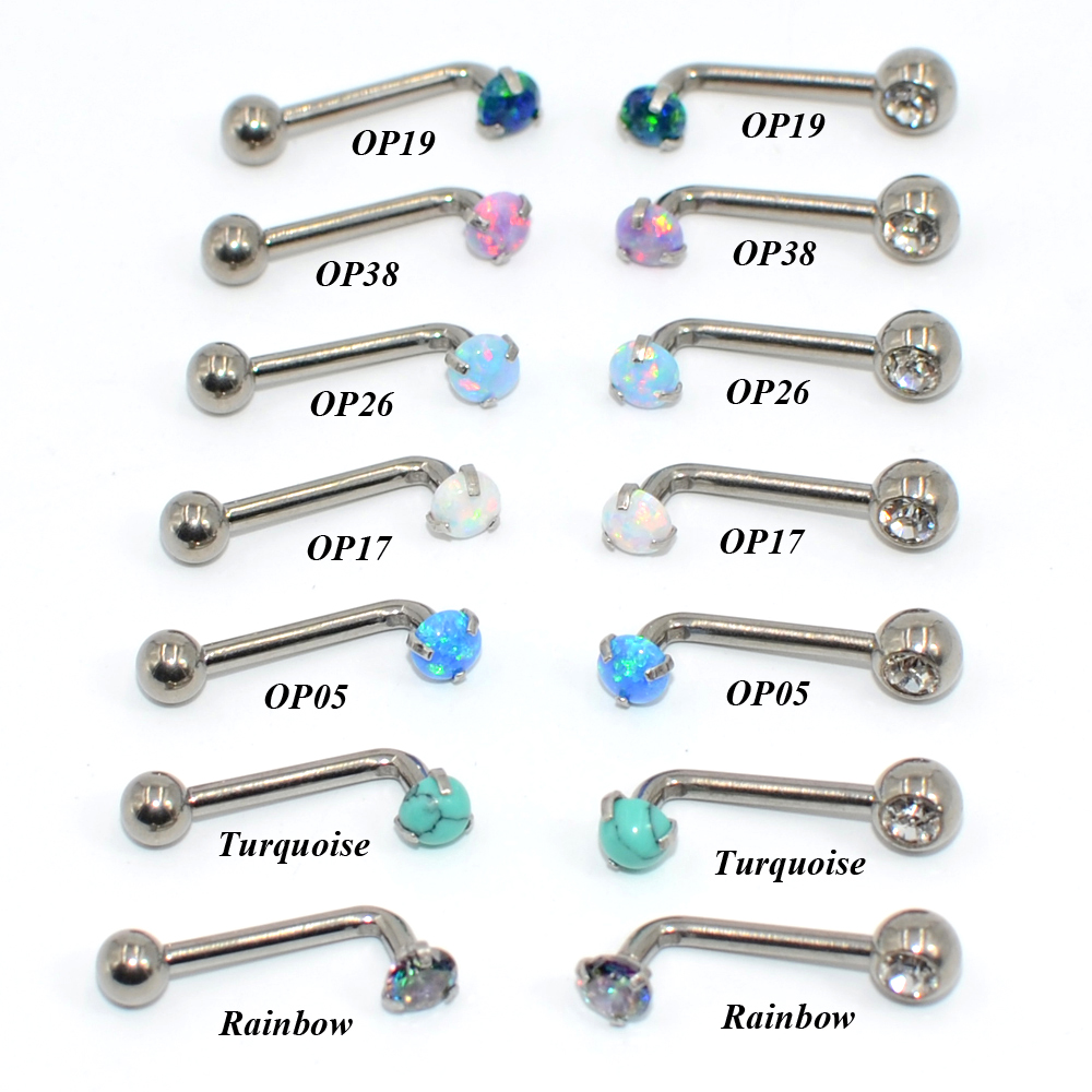 Titânio Cristal Lip Anéis, Sex - Body Jewelry Vch avaliação e preço