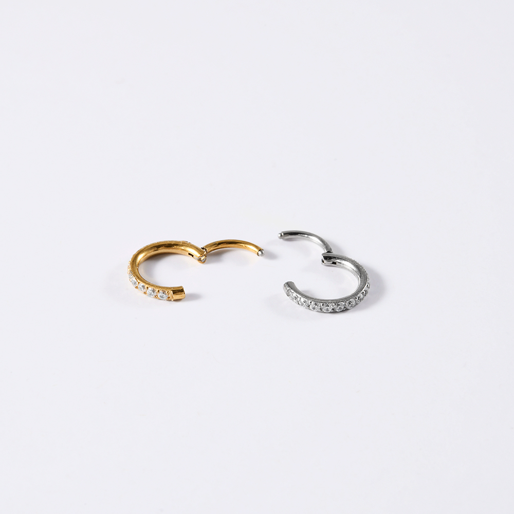 1PC Brinco de Aço Inoxidável 3 - Body Piercing Quality Jewelry avaliação e preço