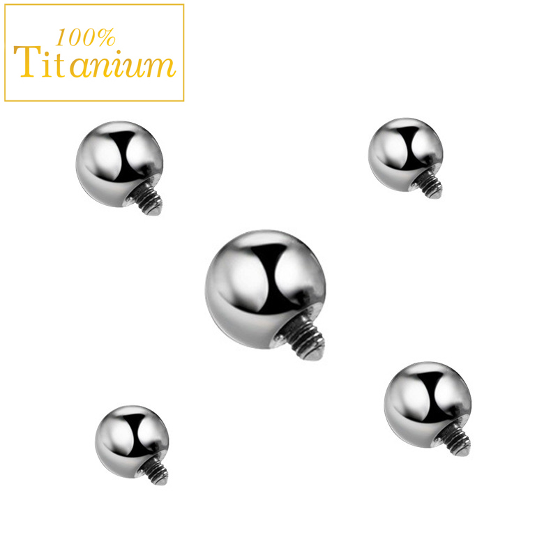10pc grau de implante astm g23 - Body Jewelry Replacement Ball avaliação e preço