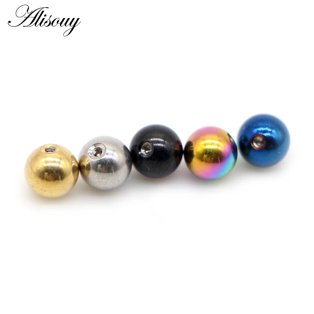 Alisouy 10 peças/lote bolas de - Body Jewelry Replacement Ball avaliação e preço