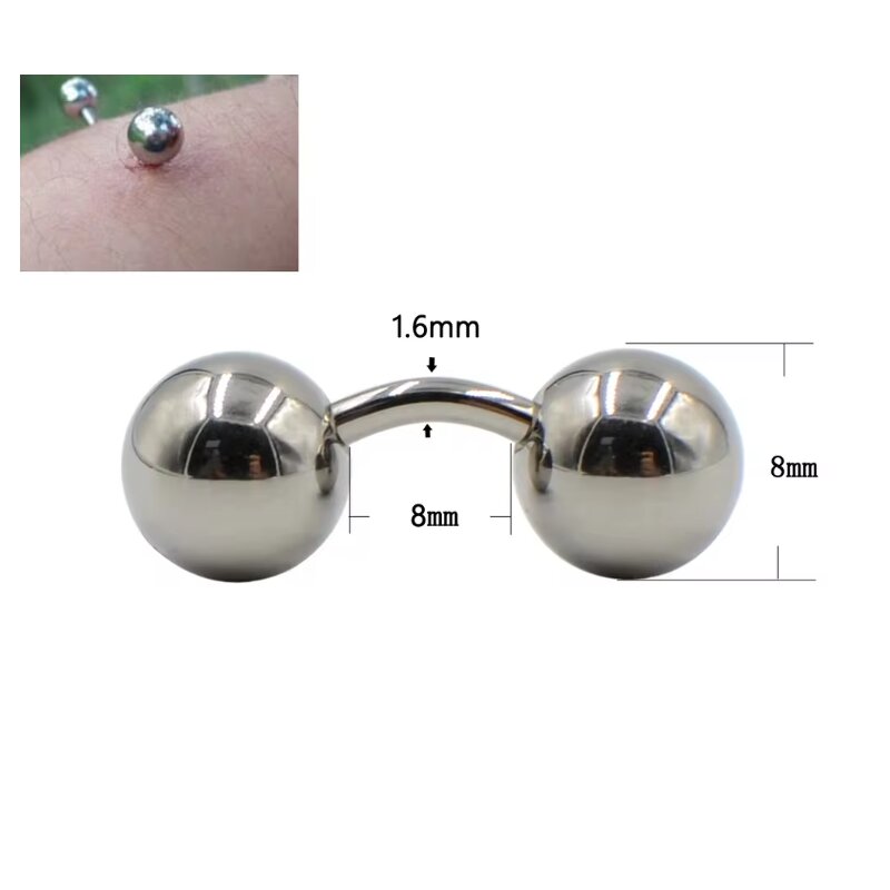 1 peça bola grande 316l com ro - Body Jewelry Vch avaliação e preço