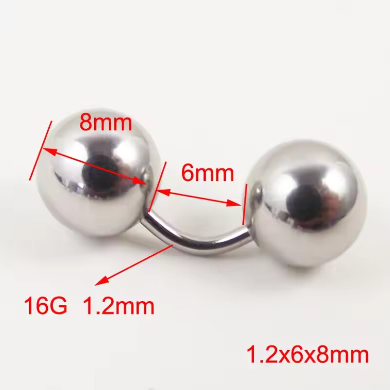 1 peça bola grande 316l com ro - Body Jewelry Vch avaliação e preço
