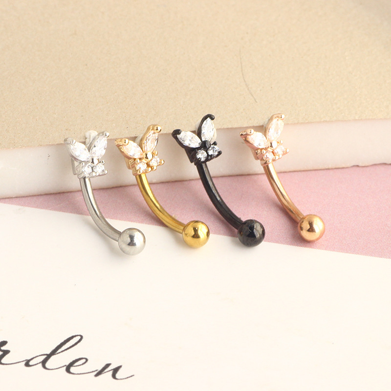 Joia para Piercing Rook em Our - Rook Curved Barbell avaliação e preço