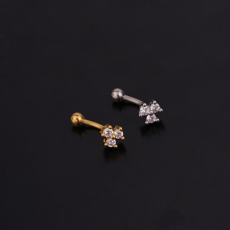 1 peça 1.2x8mm sobrancelha dai - Rook Curved Barbell avaliação e preço