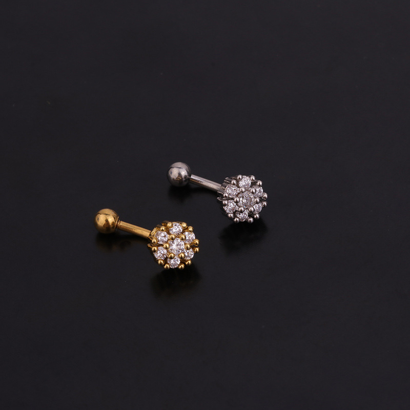 1 peça 1.2x8mm sobrancelha dai - Rook Curved Barbell avaliação e preço