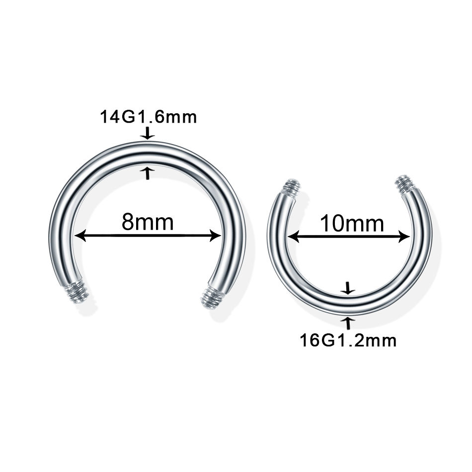 100 pçs/lote brinco de aço bar - Body Jewelry Replacement Ball avaliação e preço