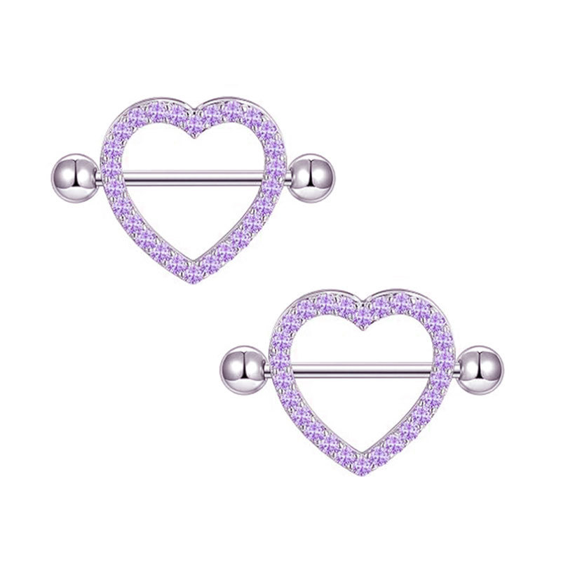 Roxo butterlfy mamilo piercing - Body Jewelry Changing Kit avaliação e preço