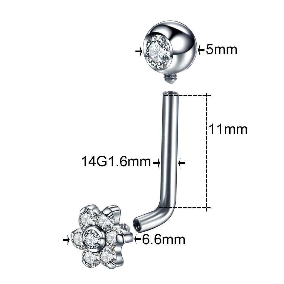 Piercings Corporais de Titânio - Body Jewelry Vch avaliação e preço