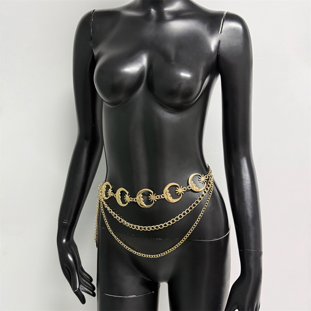 Cinto de Corrente Sexy Dourado - Body Jewelry Hot avaliação e preço
