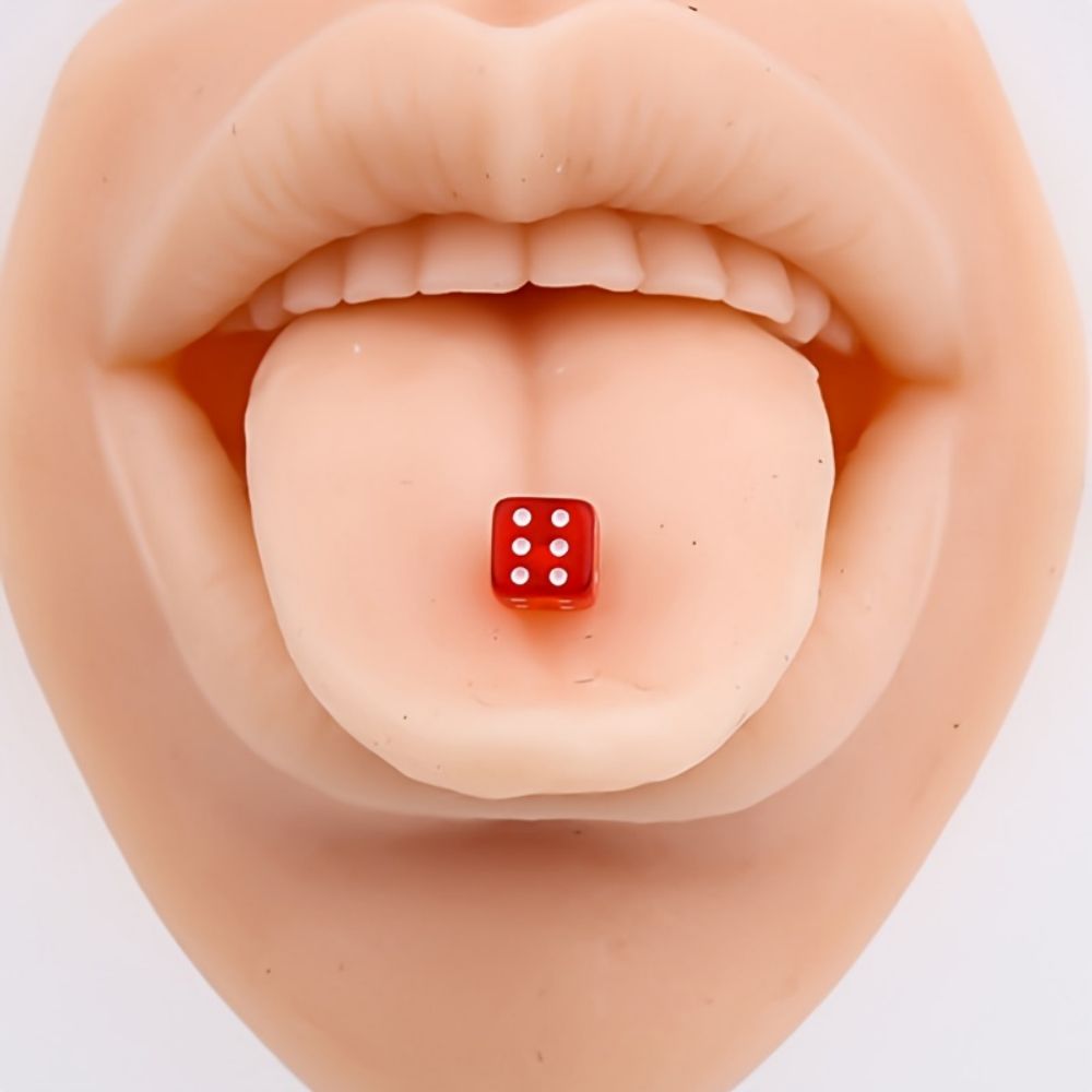 10 pcs Tongue Nails Set Multic - Body Jewelry Changing Kit avaliação e preço