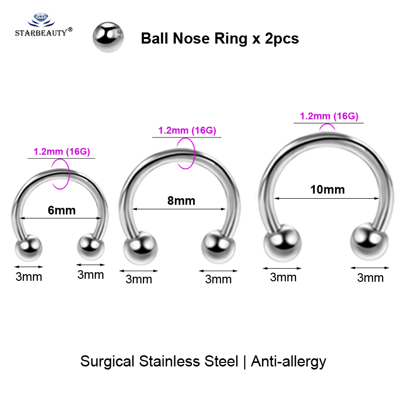 Multipurpose BCR Face Piercing - Body Jewelry Vch avaliação e preço