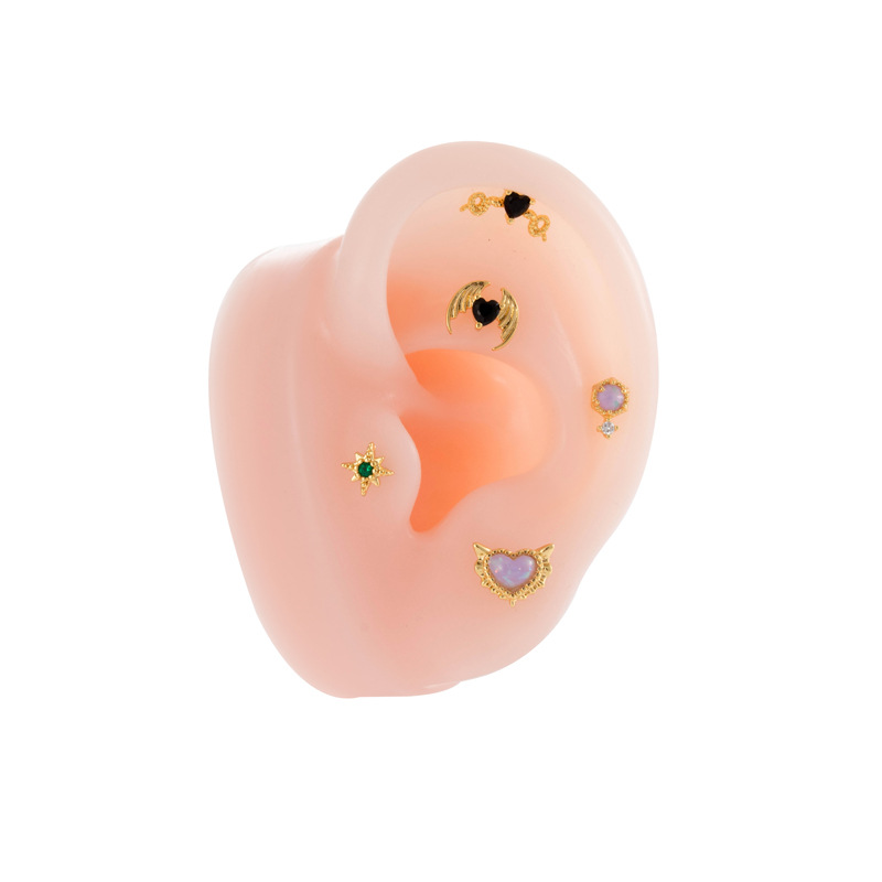 Brinco de Cartilagem Hipoalerg - Tragus Flat Back avaliação e preço