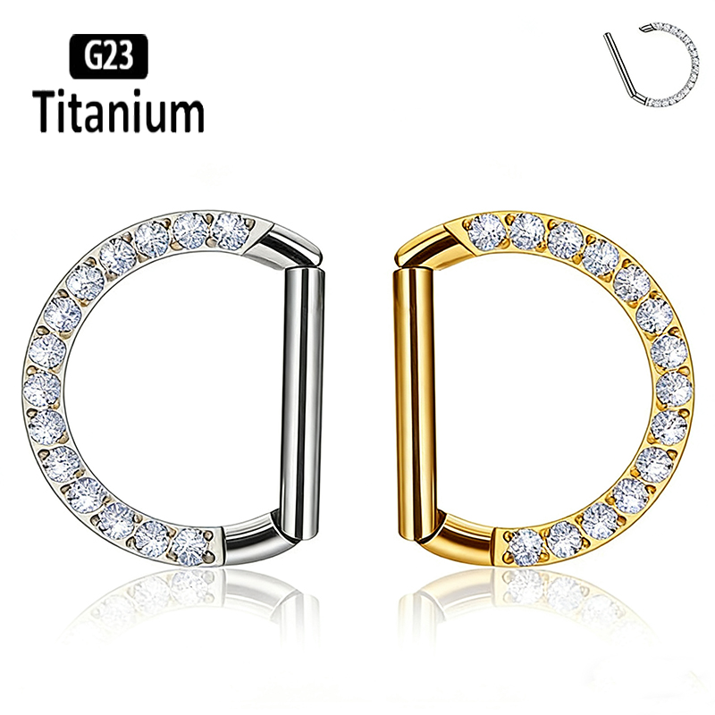 Argolas de Titânio G23 Articul - Rook Curved Barbell avaliação e preço