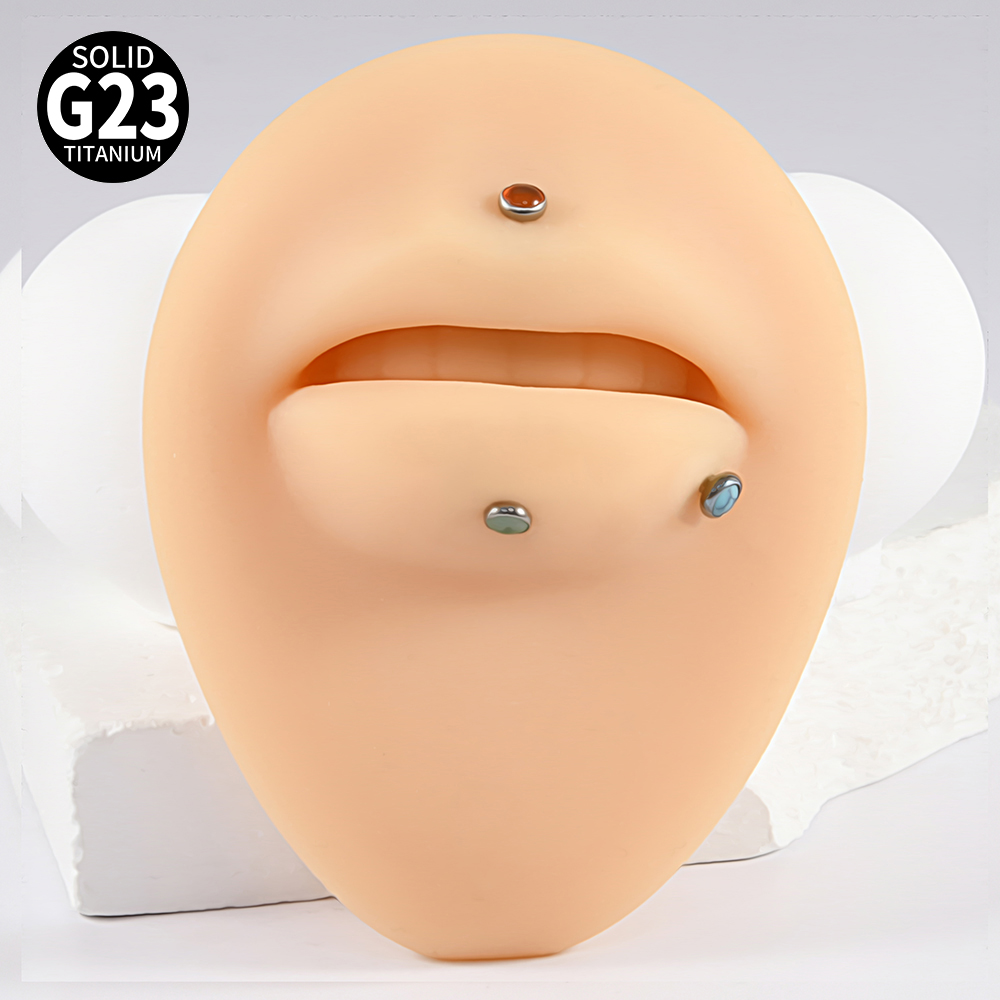Brinco de cristal de titânio g - Tragus Flat Back avaliação e preço