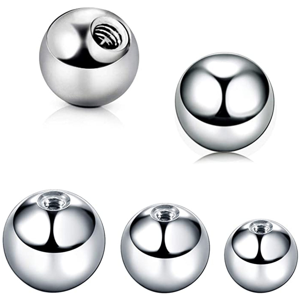 Bolas de substituição de aço c - Body Jewelry Replacement Ball avaliação e preço