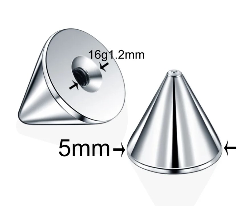 10 pçs/lote 316L Parafuso de A - Body Jewelry Replacement Ball avaliação e preço