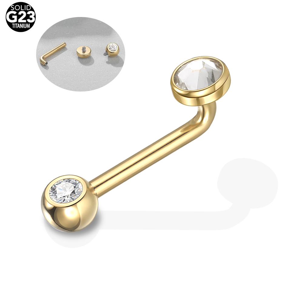 1 peça piercings de capuz vert - Body Jewelry Vch avaliação e preço