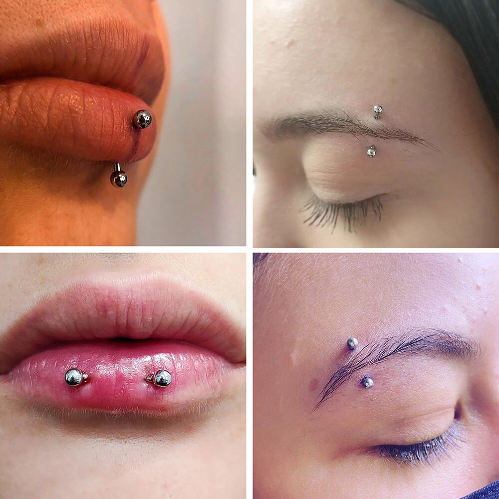 Piercing de titânio curvo, ane - Rook Curved Barbell avaliação e preço