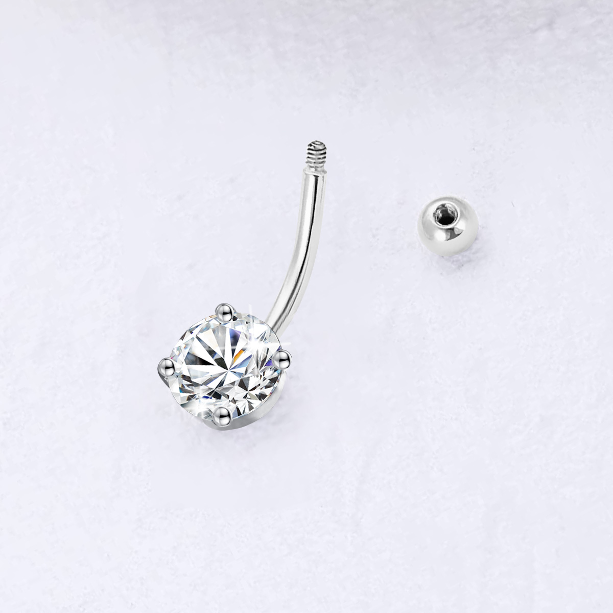 Szjinao-Moissanite Piercing Da - Body Jewelry On Sale avaliação e preço