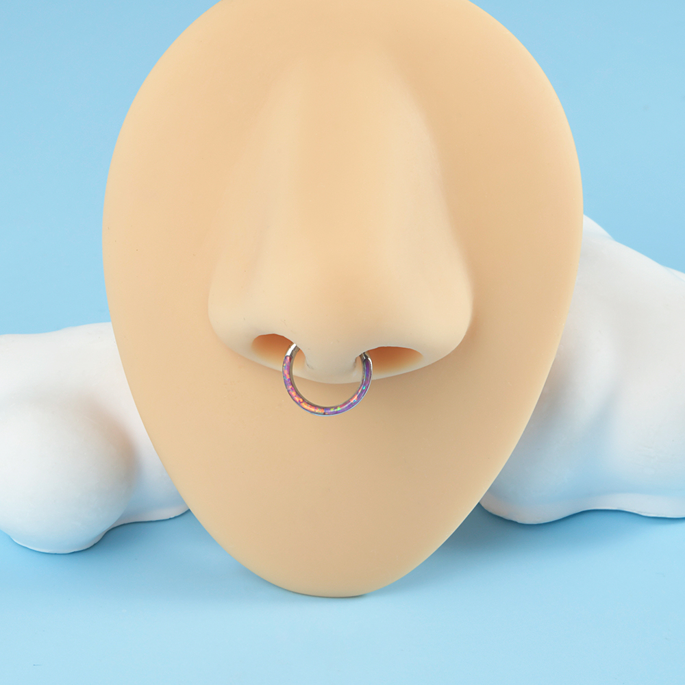 1 peça de aço cirúrgico opala  - Body Piercing Quality Jewelry avaliação e preço