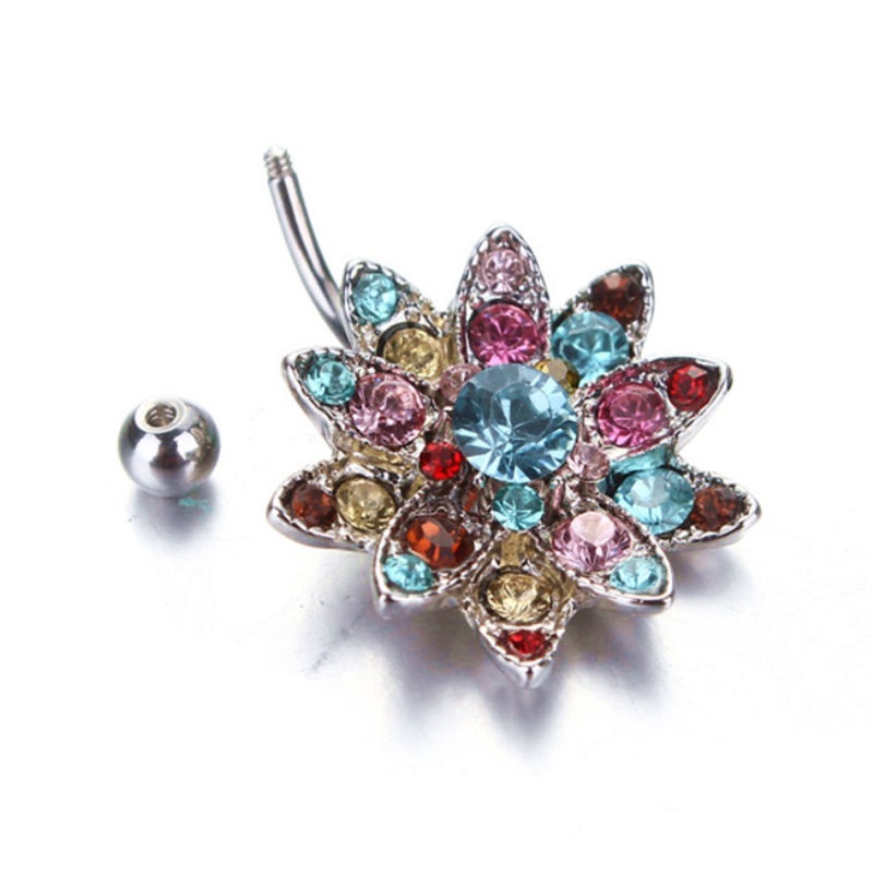 Anel de aço inoxidável cz cris - Body Jewelry Hot avaliação e preço