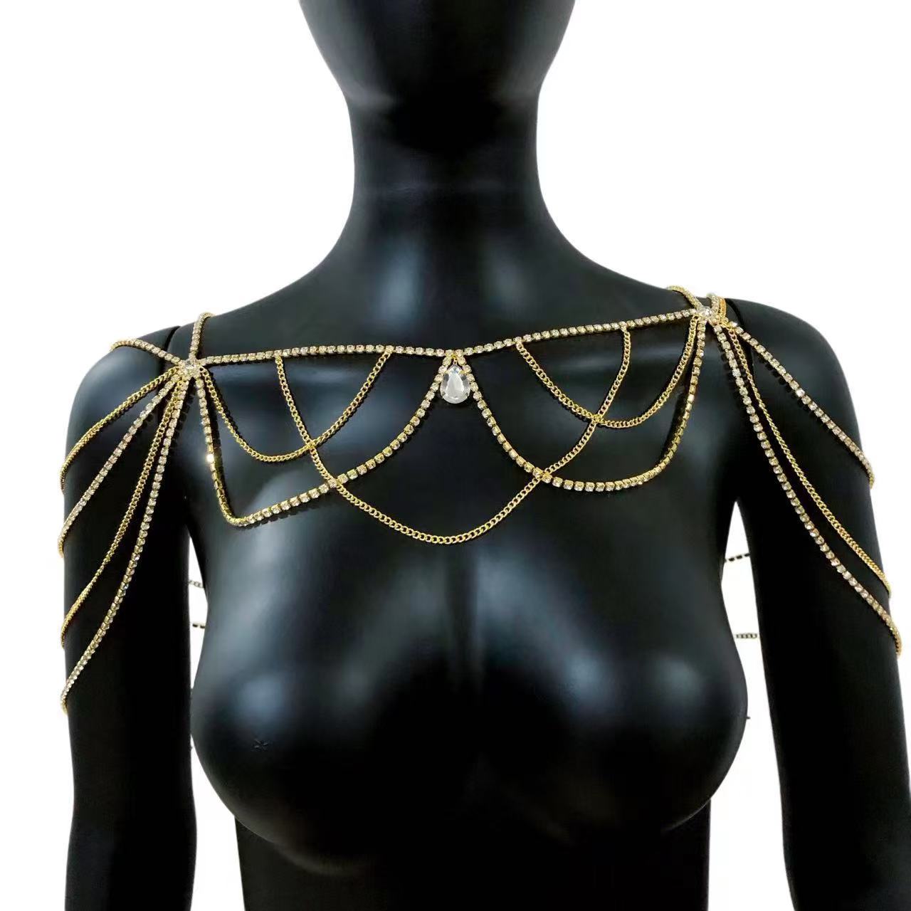 Venda quente e strass geométri - Body Jewelry Hot avaliação e preço