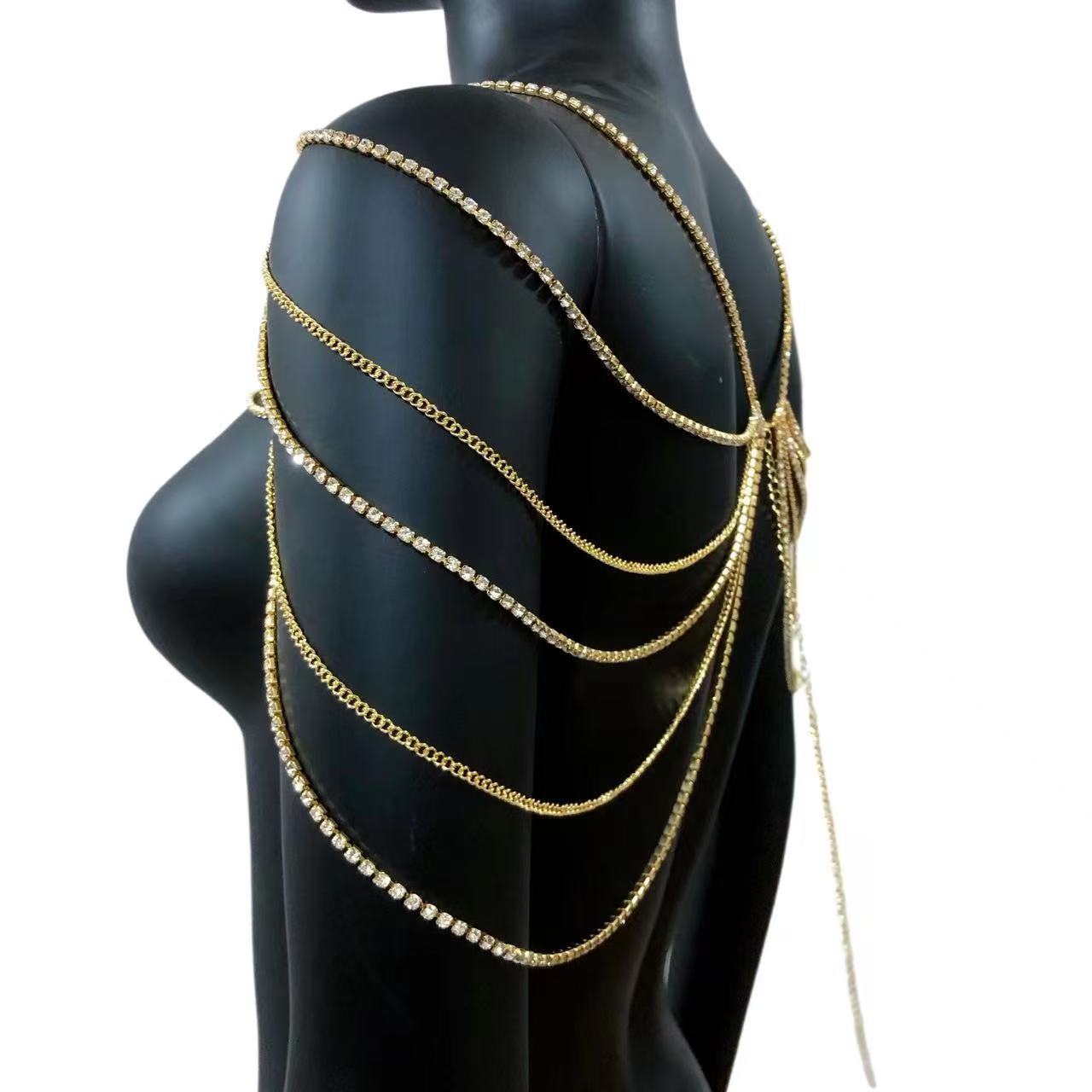 Venda quente e strass geométri - Body Jewelry Hot avaliação e preço