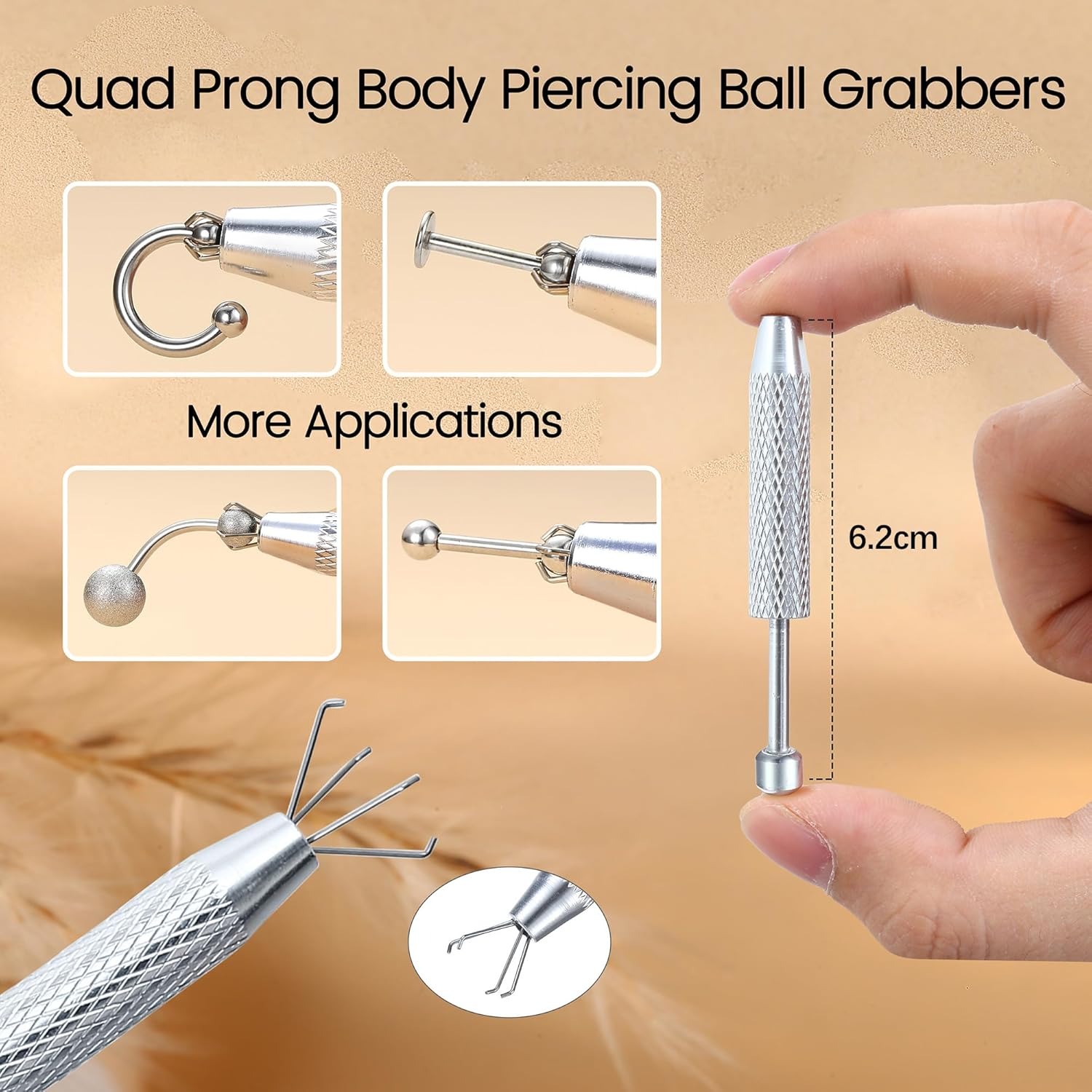 Drperfect Ferramenta Aplicador - Body Jewelry Changing Kit avaliação e preço