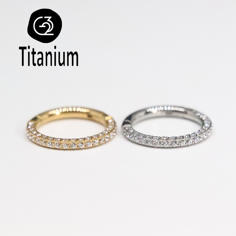 Argolas de Titânio ASTM F136 G - Body Piercing Quality Jewelry avaliação e preço