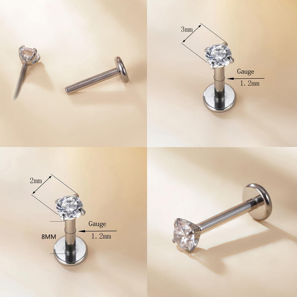 G23 Titanium Piercing Brincos  - Body Jewelry Changing Kit avaliação e preço