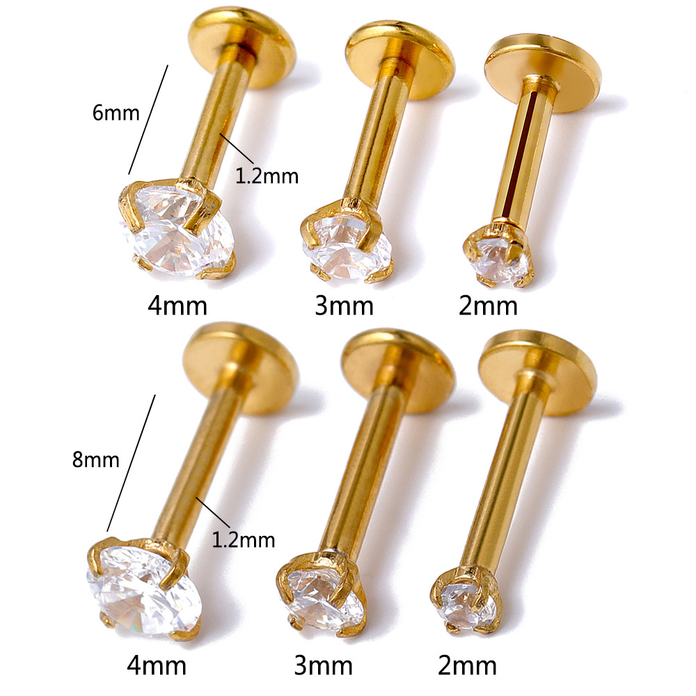 G23 Titanium Piercing Brincos  - Body Jewelry Changing Kit avaliação e preço